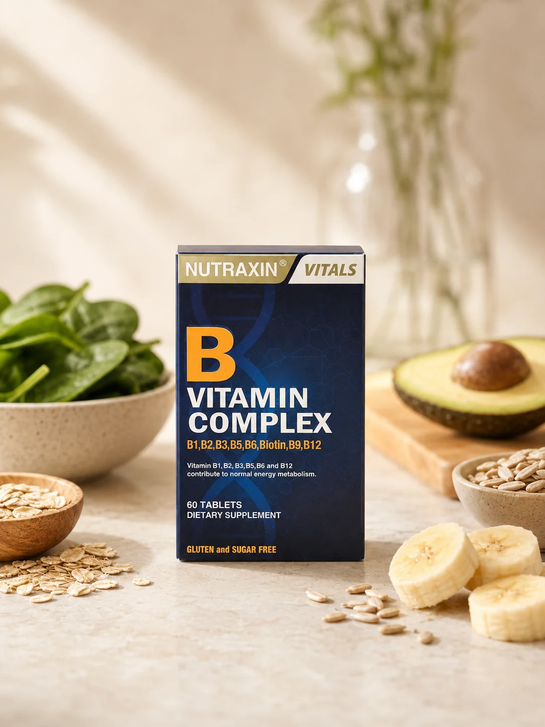 Nutraxin B Vitamin Complex 60 Tablet