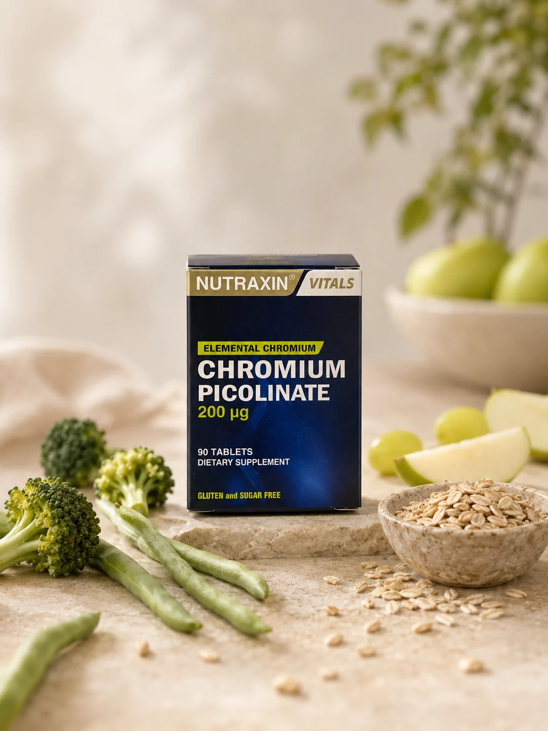 Nutraxin Chromium Picolinate 200 µg 90 Tablet